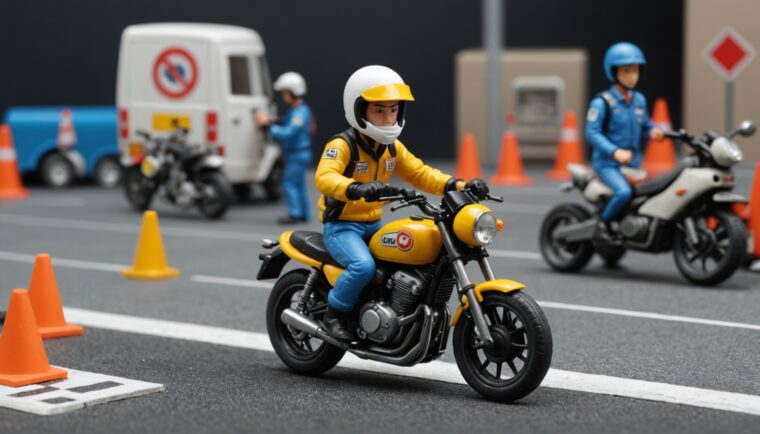 AIで作成した小型バイクの画像