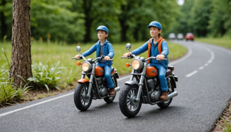AIで作成した小型バイクの画像