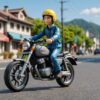 AIで作成した小型バイクの画像