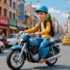 AIで作成した小型バイクの画像