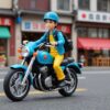 AIで作成した小型バイクの画像