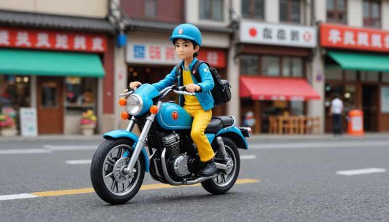 AIで作成した小型バイクの画像