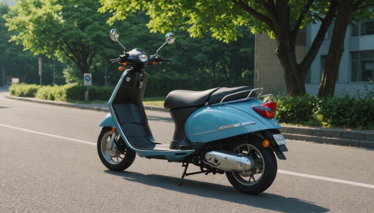 AIで作成した小型バイクの画像