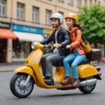 AIで作成した小型バイクの画像