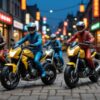 AIで作成した小型バイクの画像