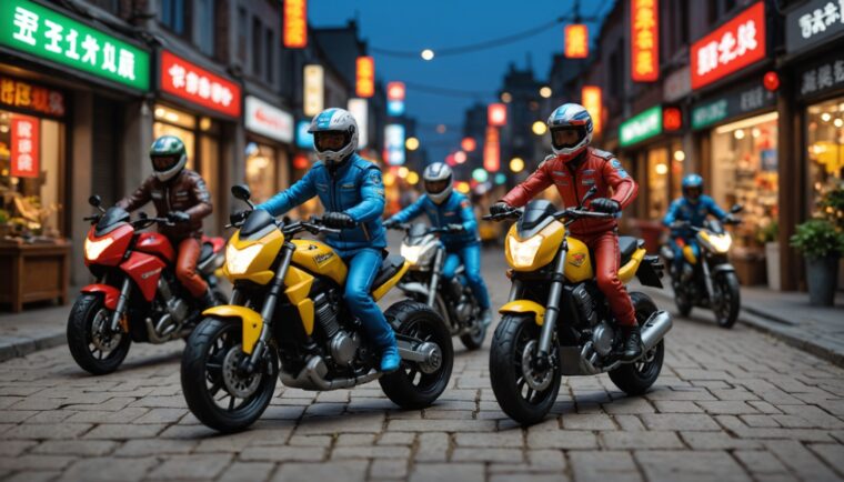 AIで作成した小型バイクの画像