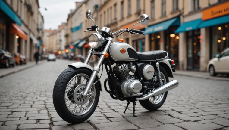 AIで作成した小型バイクの画像