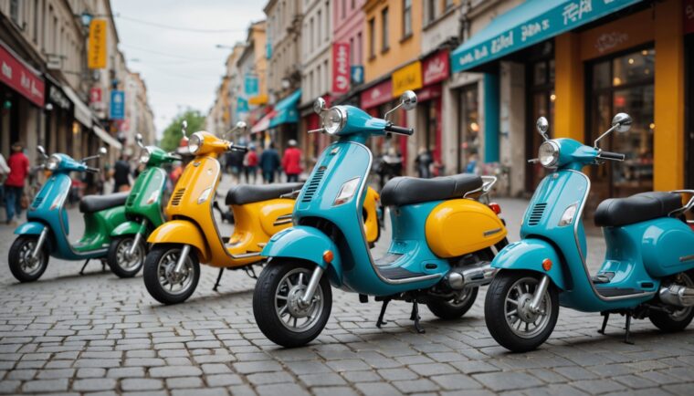 AIで作成した小型バイクの画像