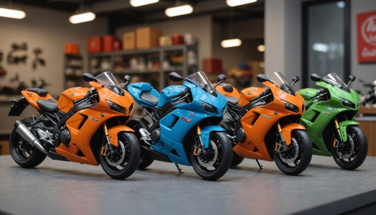 AIで作成した小型バイクの画像