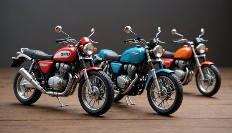 AIで作成した小型バイクの画像