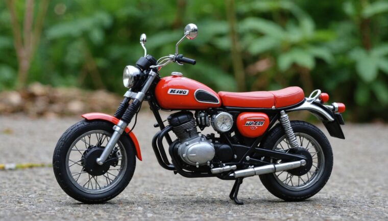 AIで作成した小型バイクの画像