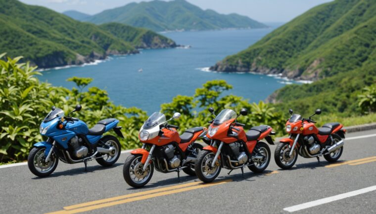 AIで作成した小型バイクの画像