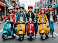 AIで作成した小型バイクの画像