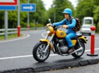 AIで作成した小型バイクの画像