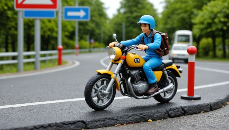 AIで作成した小型バイクの画像