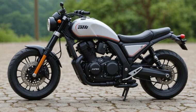 AIで作成した小型バイクの画像