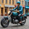 AIで作成した小型バイクの画像