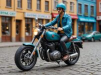 AIで作成した小型バイクの画像